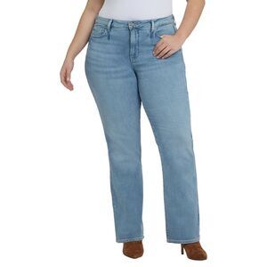 Nydj Womens Plus Barbara Majestic Dusk Bootcut Jean
